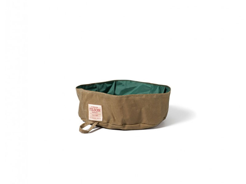 Filson Short Dog Bowl, Tan