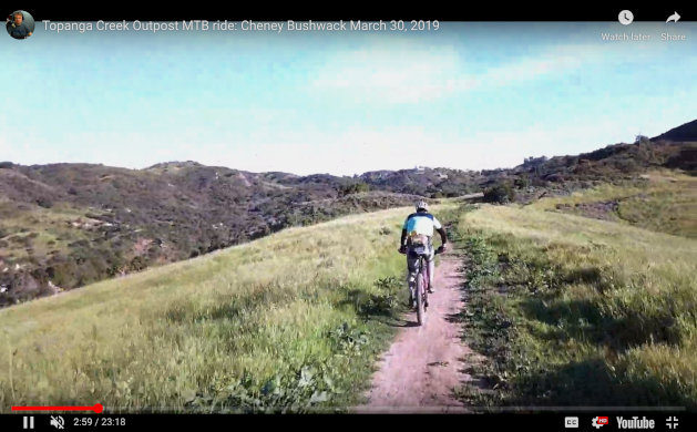 Topanga Creek Outpost Shop Mountain Bike Ride Video