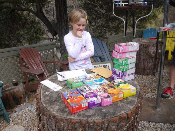 After tomorrow's ride, there will be girl scouts selling cookies. Brilliant. Bring $20 to donate and you get cookies. 