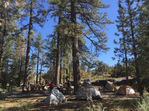 Our camp site at Bandido