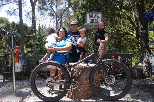 Ed picked up his Surly Krampus to scare the kids in his neighborhood at Christmastime.