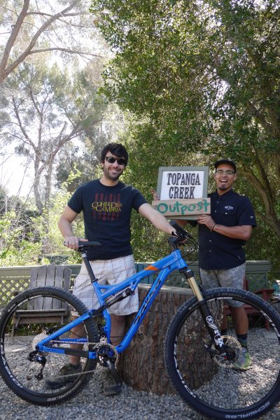 Adam stopped by knowing what the right bike would be, the Salsa Horsethief.   A week later, here he is with his new bike. 