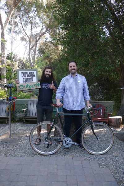 Chris picked up his really really amazing Surly Crosscheck.