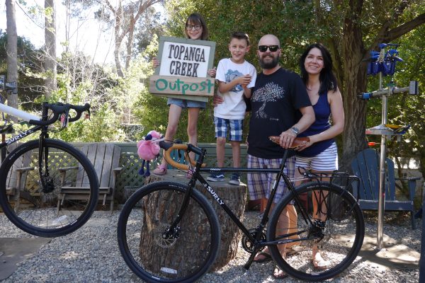 Tadd wanted a bike to have some fun, Something a little racy and still able to hit the dirt. The Surly Straggle became a member of the family.