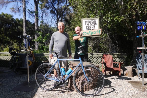 John did some research and the Surly Disc Trucker met his needs.   He made an appointment and here he is with his new bike.    Congrats John.  Have some great rides.     