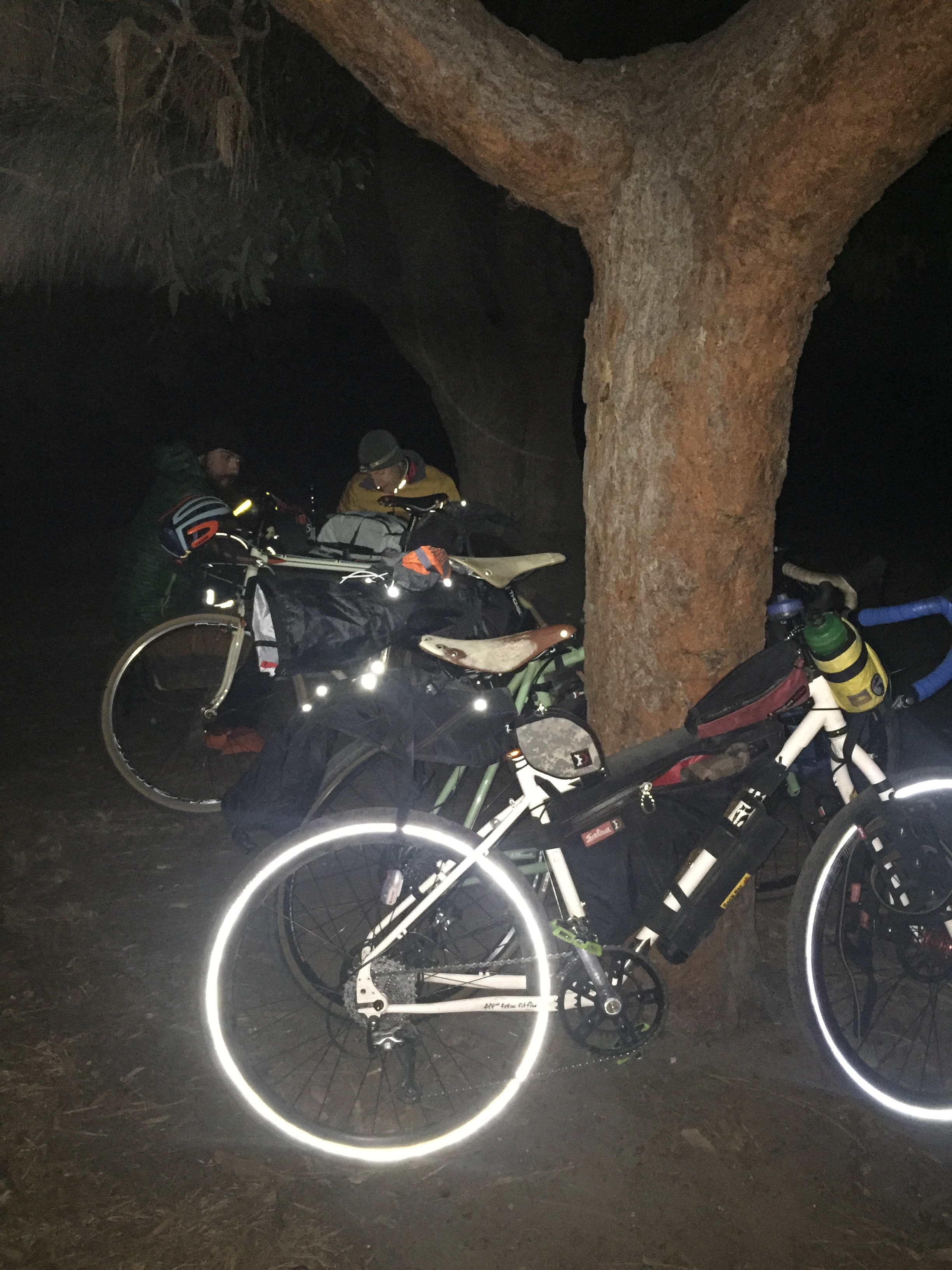 We stayed at the Carpenteria State Beach Bike and Hike Camping spot.  It is $10 per person. 