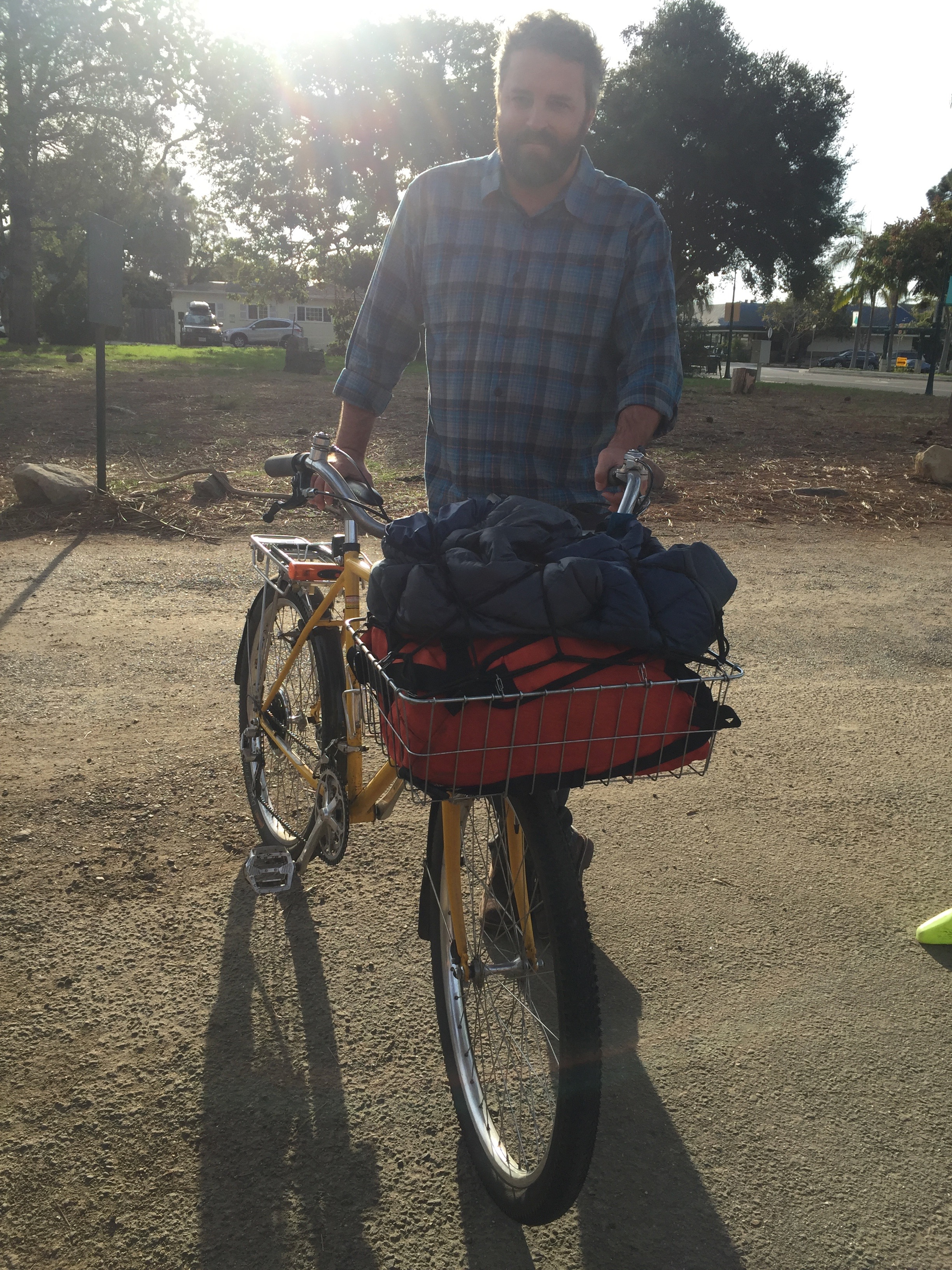 Nick is da man.  He met up with us in Carpenteria for coffee in the morning.   Every trip is made better with a visit from Nick. 