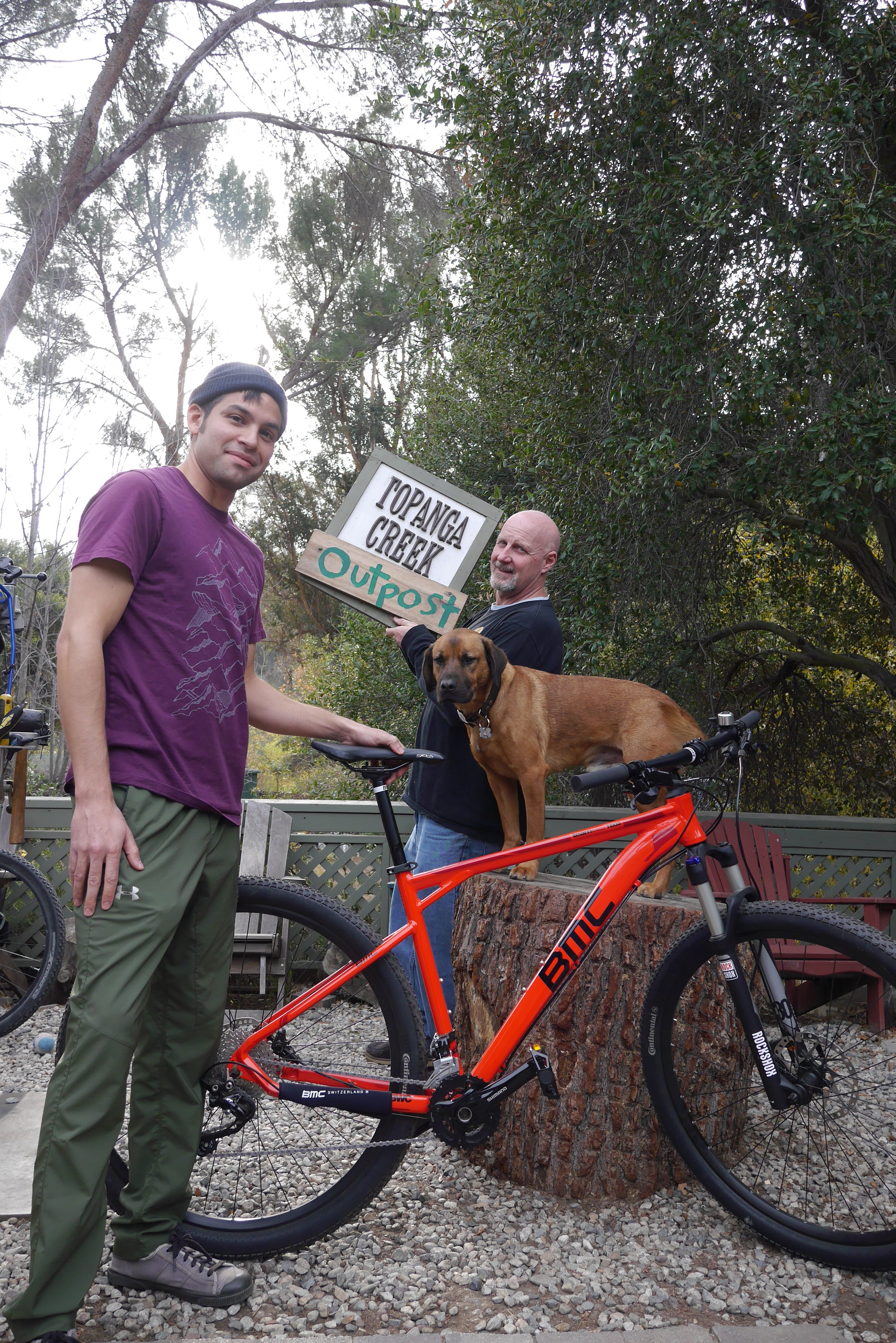 Joseph wanted a fun bike to ride the trails in the area.   A BMC Team Elite is the ideal bike for him.  Here is Joseph with his new bike!!!