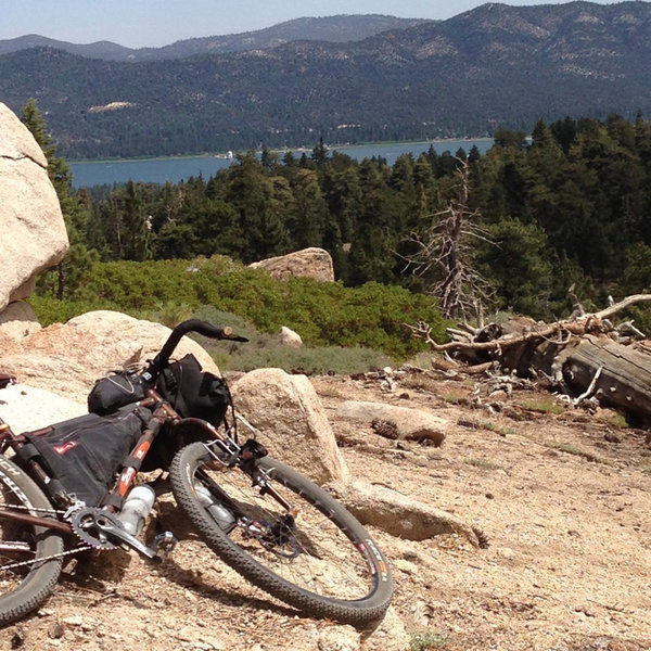 UnPredict Your Wednesday - Big Bear Lake Bikepacking Trip, May 2014