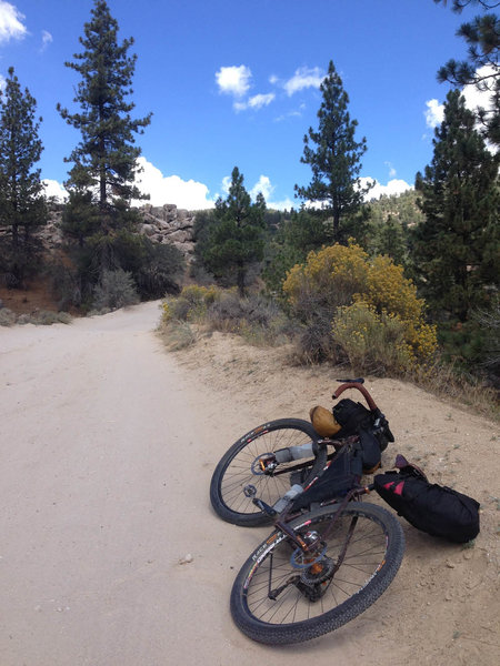 UnPredict Your Wednesday - Big Bear Bikepacking in the Wilderness, September 2014