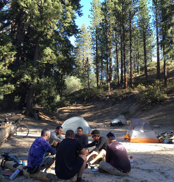 Big Bear Skyline Trail Group Bikepacking