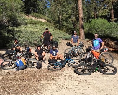 Big Bear Skyline Trail Group Bikepacking