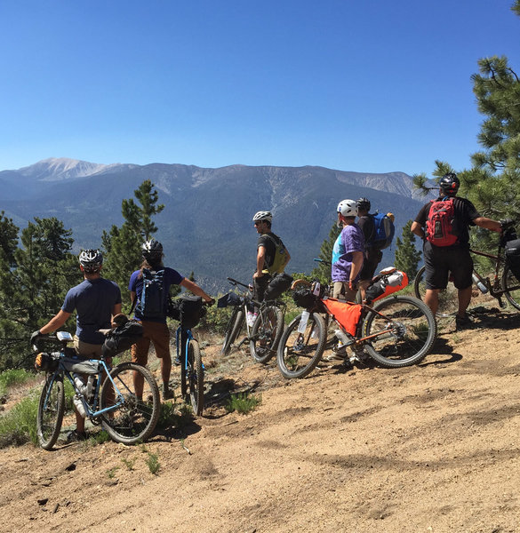 Big Bear Skyline Trail Group Bikepacking