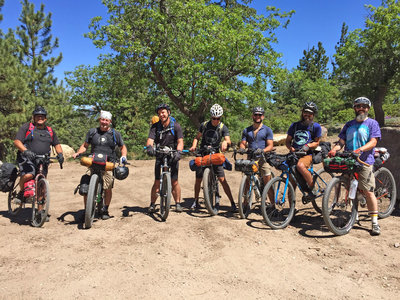 Big Bear Skyline Trail Group Bikepacking