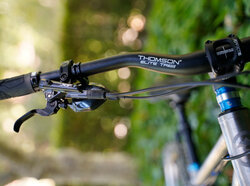 Light and strong Thomson Elite handlebar for Sal's TCO titanium bike