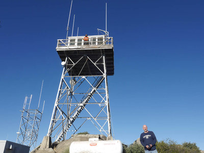 UnPredict Your Wednesday - Oak Flat Fire Lookout Tower, September 2014