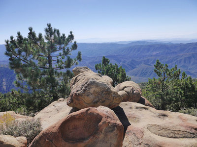 UnPredict Your Wednesday - Pine Mountain Reyes Peak Hiking Trip, October 2014
