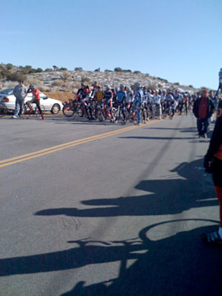 Topanga Creek Bicycles Racing Team in UCLA Road Race