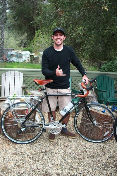 Chad is excited about his new Surly Long Haul Trucker