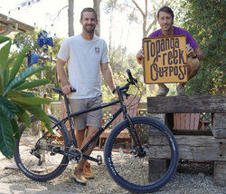 A very special Bridge Club for Wes. The head of Surly, Paul Zeigle, was at the shop to hand over the bike.