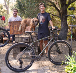 The Bridge Club is an all road touring bike for any destination. Ben is excited to get the latest version in Majestic Moss.