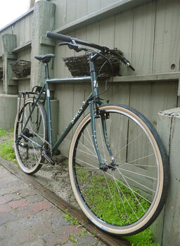 Another view of Jeff's custom Surly Fat Bar Cross Check