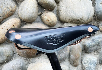 Surly with Brooks B17 Special leather saddle is a very classy combination