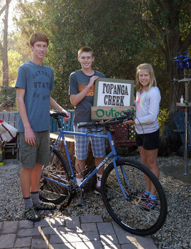 Joseph gets a modified Surly Disc Trucker with Jones Bar