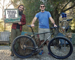 James knows what he wants - Surly ECR with a comfortable Brooks Cambium saddle.