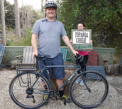Steven will be commuting on his new Surly Flat Bar Cross Check