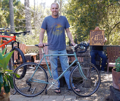 Tim lives in Solvang and had us build up this Surly Long Haul Trucker in time for his trip in Oregon