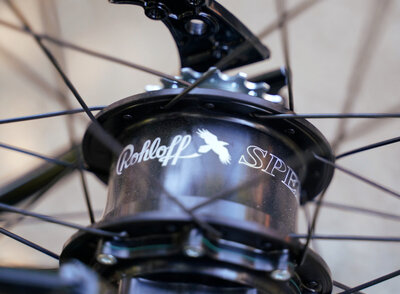 Rohloff internal hub will provide years of worry-free riding for Paul's new Surly Ogre