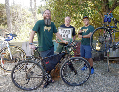 Matt's adventure starts now with his new Surly Rover Brown Ogre. Rover had the day off.