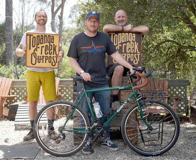 Brian is about to pack some mileage on his new Surly Pack Rat