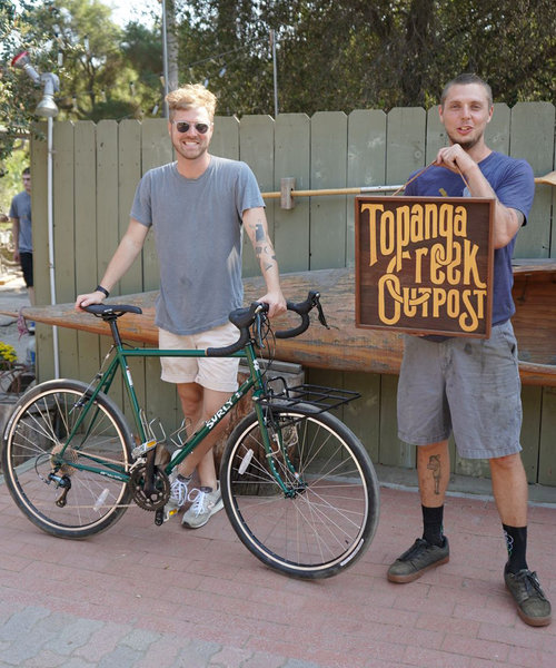 KP is stoked with his new Surly Pack Rat