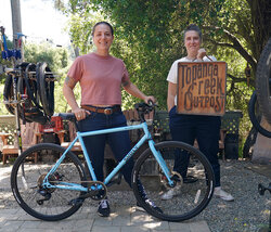 Surly Preamble is a new steel commuter bike that excels on pavement as well as gravel. Elsa and Joanie pick up a pair of them.