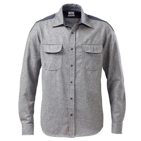 Kitsbow Icon Shirt in Grey Heather