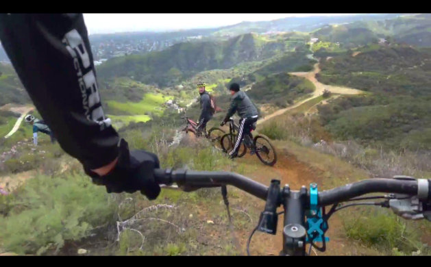 Topanga Creek Outpost Shop Mountain Bike Ride Video