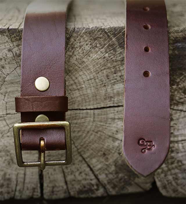 Leather belts