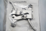 Paul Comp Love Lever, Compact, Pair, Matte Silver