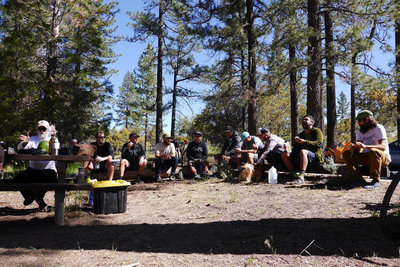 Bandido Group Camp with Salsa and Golden Saddle