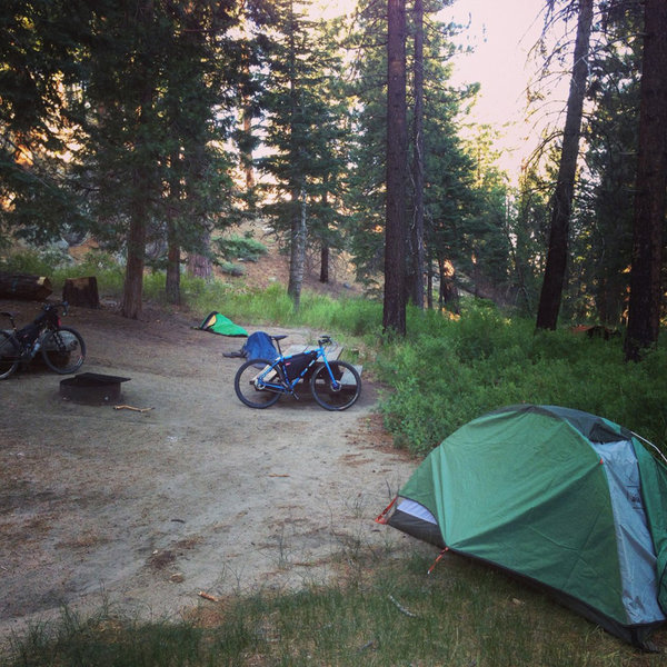 Big Bear Lake Mountain Biking and Camping