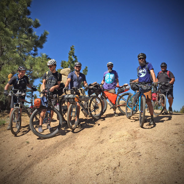 Big Bear Skyline Trail Group Bikepacking