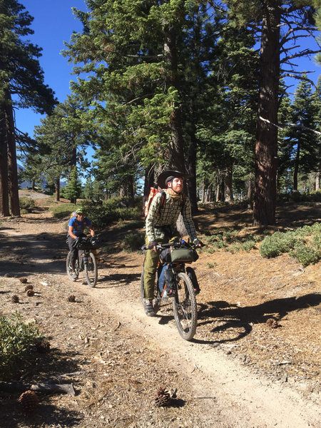 Big Bear Mountain Skyline Bikepacking and Camping