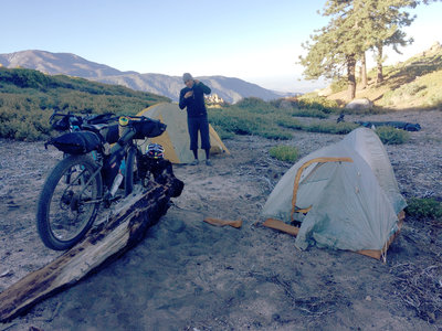 Big Bear Mountain Skyline Bikepacking and Camping