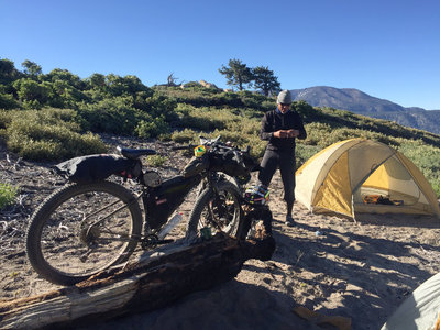 Big Bear Mountain Skyline Bikepacking and Camping