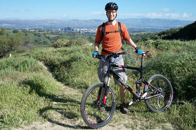 Corey and his BMC Speedfox SF02