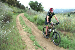 Brian out on the trail in his new BMC Trailfox