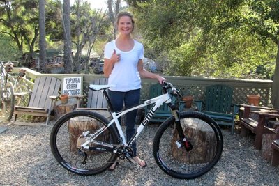 Jill's extremely awesome BMC Team Eliter 29er