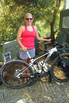 Julie loves her BMC Speedfox 29er